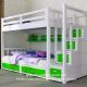 Tiết kiệm không gian phòng ngủ là một trong những tiện ích không thể thiếu của  giường tầng đa năng GH11