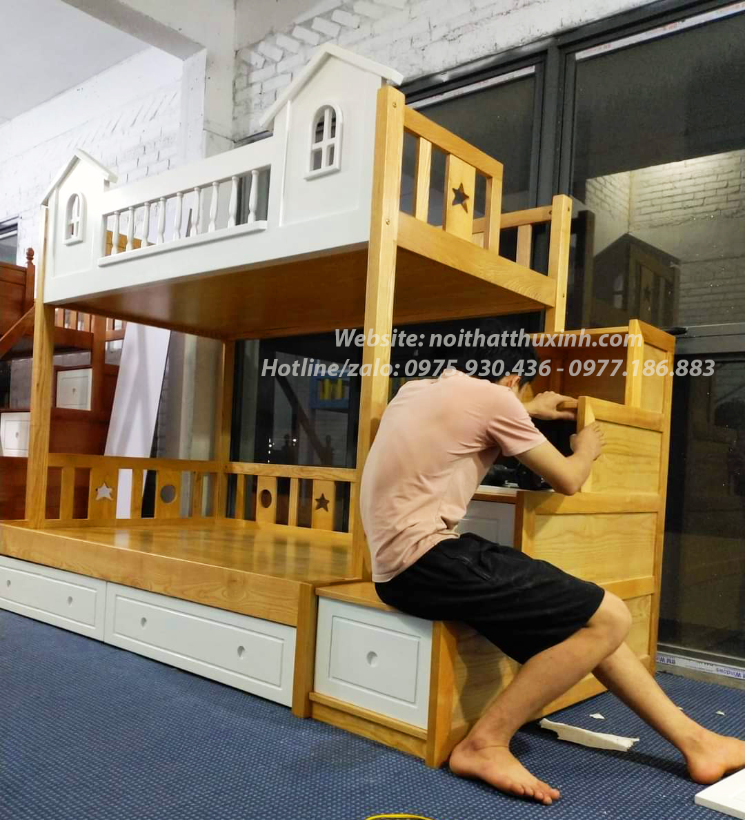 Nội thất Thu Xinh- Nơi sản xuất giường tầng giá rẻ, uy tín tại Hà Nội