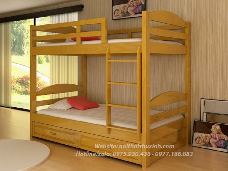 mẫu giường 2 tầng cho người lớn GT09